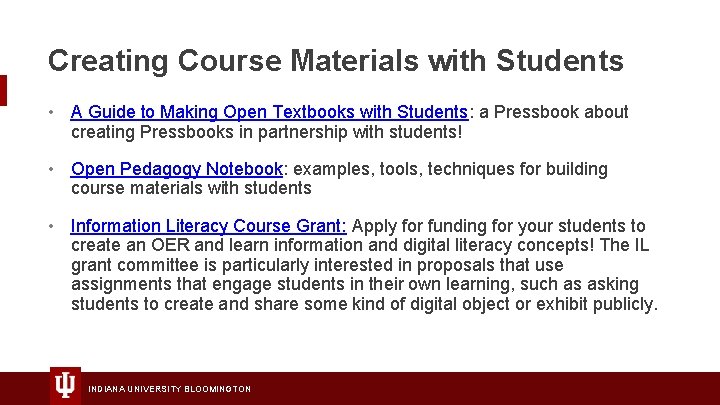 Creating Course Materials with Students • A Guide to Making Open Textbooks with Students: