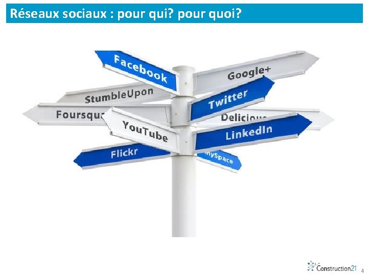 Réseaux sociaux : pour qui? pour quoi? 4 