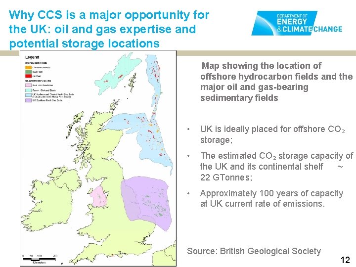 Why CCS is a major opportunity for the UK: oil and gas expertise and