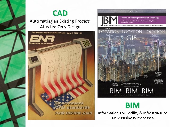 CAD Automating an Existing Process Affected Only Design BIM Information For Facility & Infrastructure