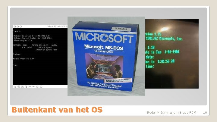 Buitenkant van het OS Stedelijk Gymnasium Breda RCM 10 