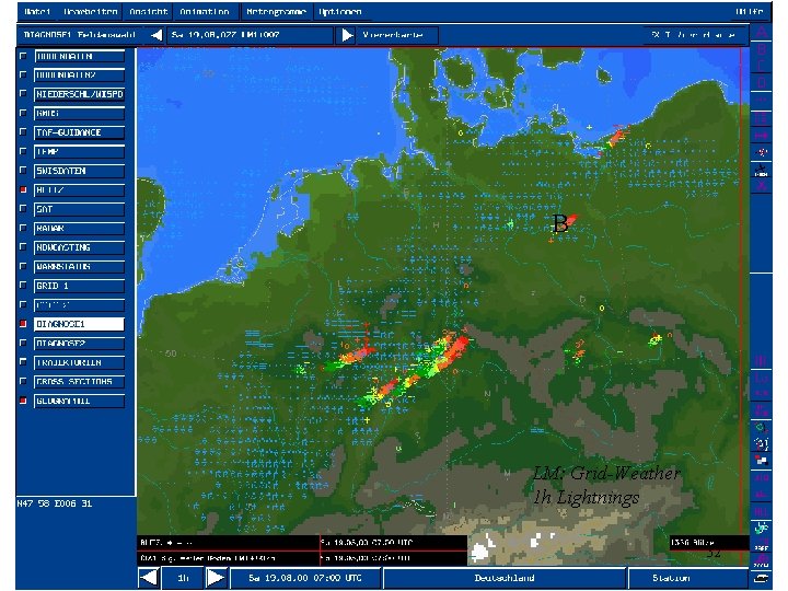 B LM: Grid-Weather 1 h Lightnings 32 