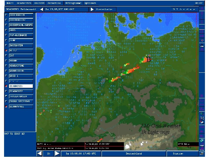B LM: Grid-Weather 1 h Lightnings 42 