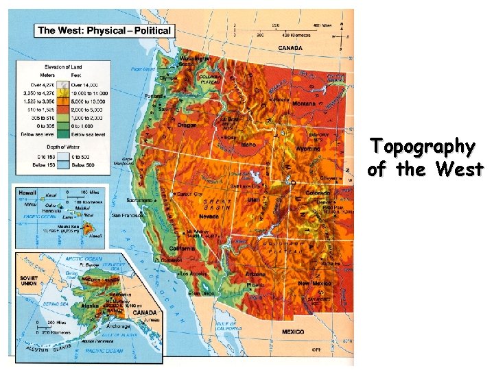 Topography of the West 