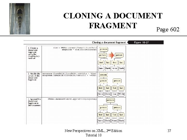CLONING A DOCUMENT XP FRAGMENT Page 602 New Perspectives on XML, 2 nd Edition