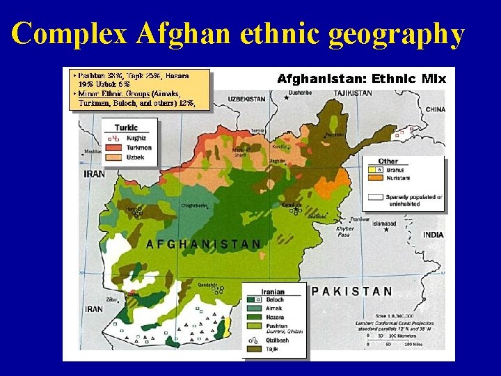Complex Afghan ethnic geography 