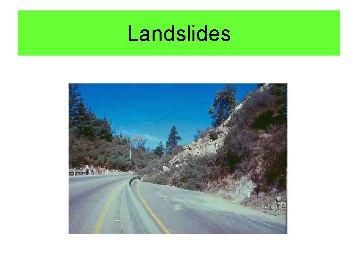 Landslides 