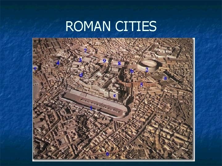 ROMAN CITIES 