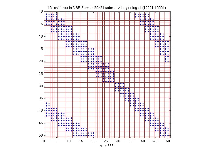 BIPS Example: Variable Block Row (Matrix #13) 