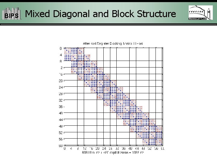 BIPS Mixed Diagonal and Block Structure 