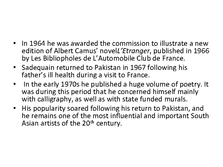  • In 1964 he was awarded the commission to illustrate a new edition