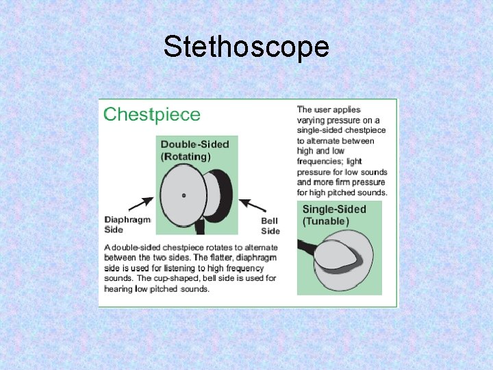 Stethoscope 