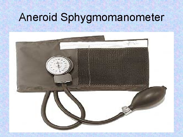 Aneroid Sphygmomanometer 