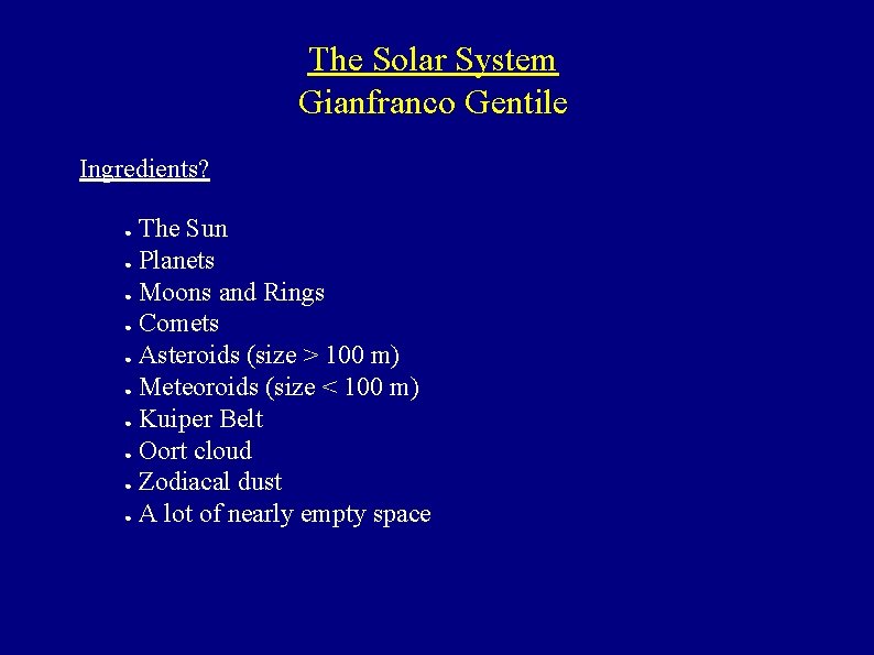 zodiacal belt