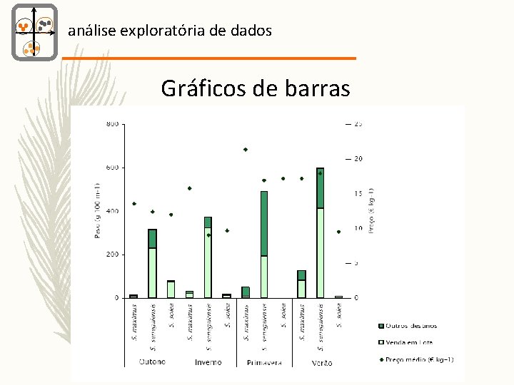 análise exploratória de dados Gráficos de barras 