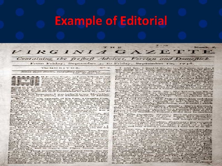 Example of Editorial 
