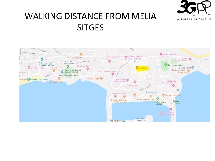 WALKING DISTANCE FROM MELIA SITGES 