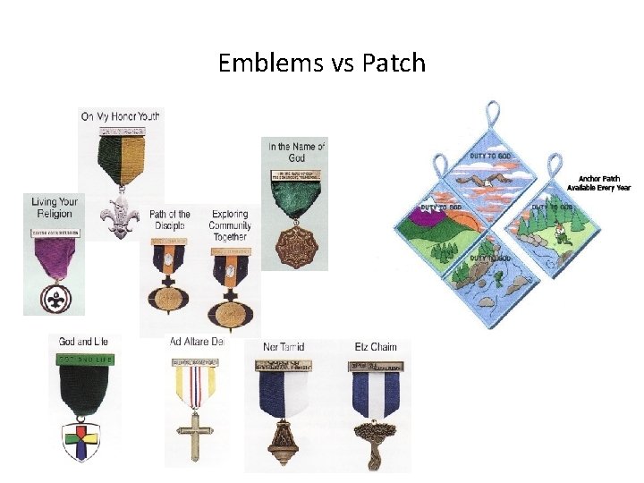 Emblems vs Patch 