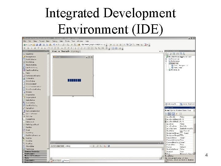 Integrated Development Environment (IDE) 4 
