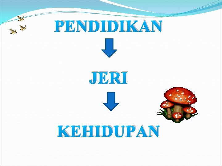 PENDIDIKAN JERI KEHIDUPAN 