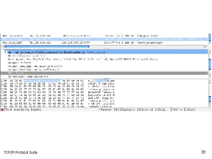 TCP/IP Protocol Suite 38 