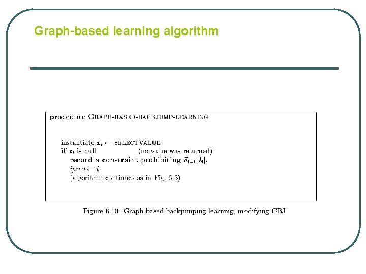 Graph-based learning algorithm 