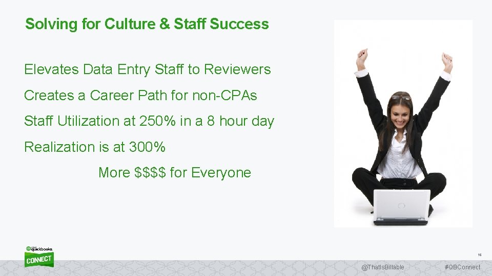 Solving for Culture & Staff Success Elevates Data Entry Staff to Reviewers Creates a