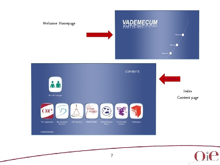Welcome Homepage Index Content page 7 