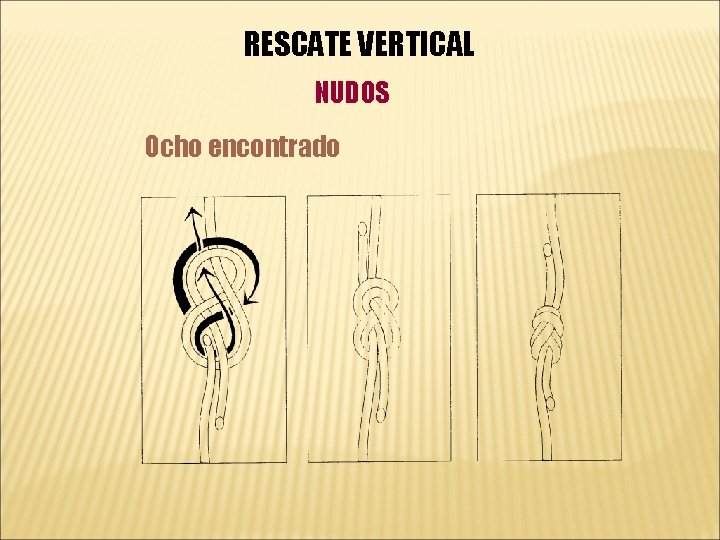 RESCATE VERTICAL NUDOS Ocho encontrado 