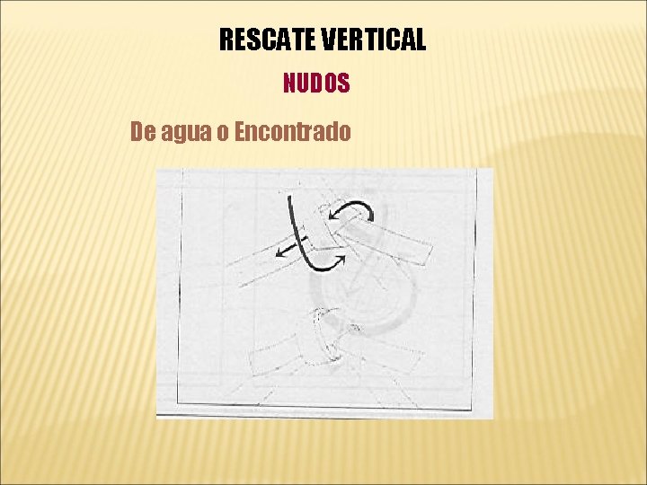 RESCATE VERTICAL NUDOS De agua o Encontrado 