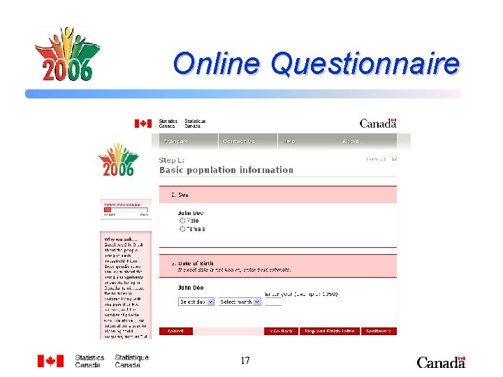 Online Questionnaire 17 