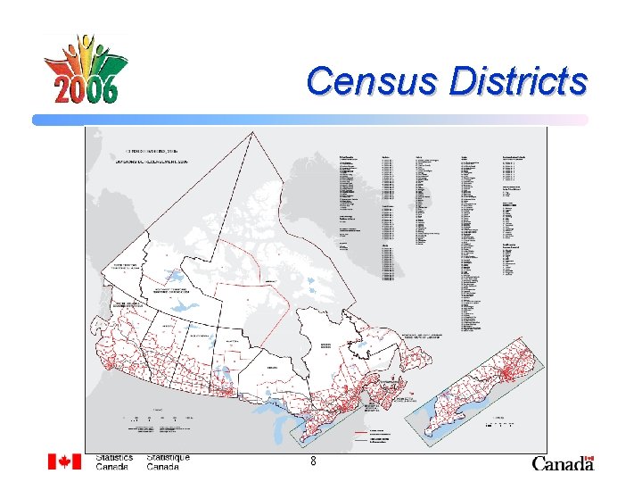 Census Districts 8 