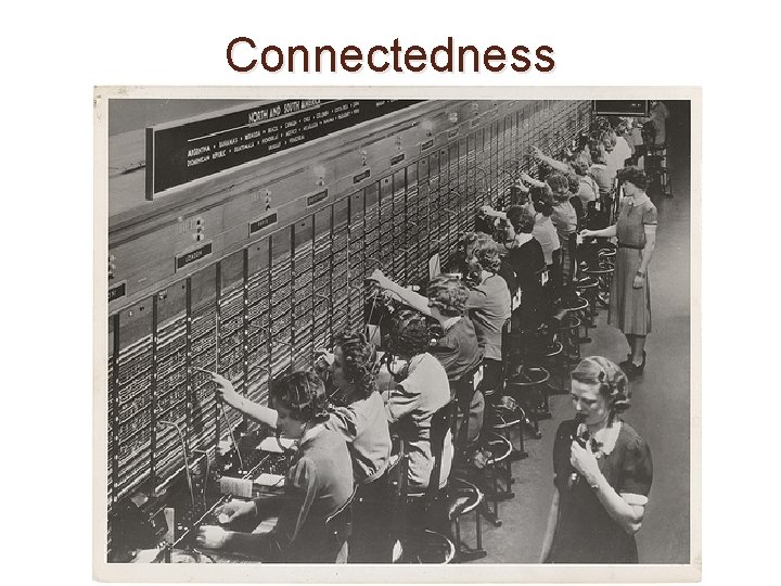 Connectedness 
