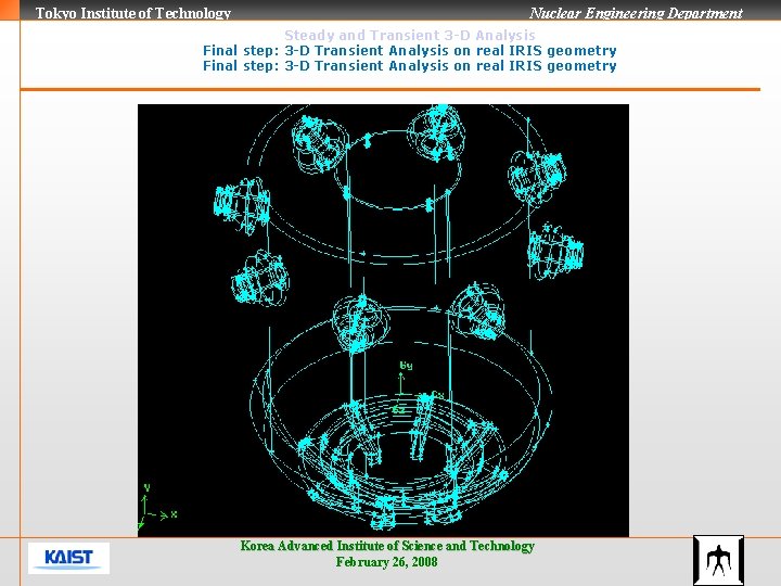 Tokyo Institute of Technology Nuclear Engineering Department Steady and Transient 3 -D Analysis Final