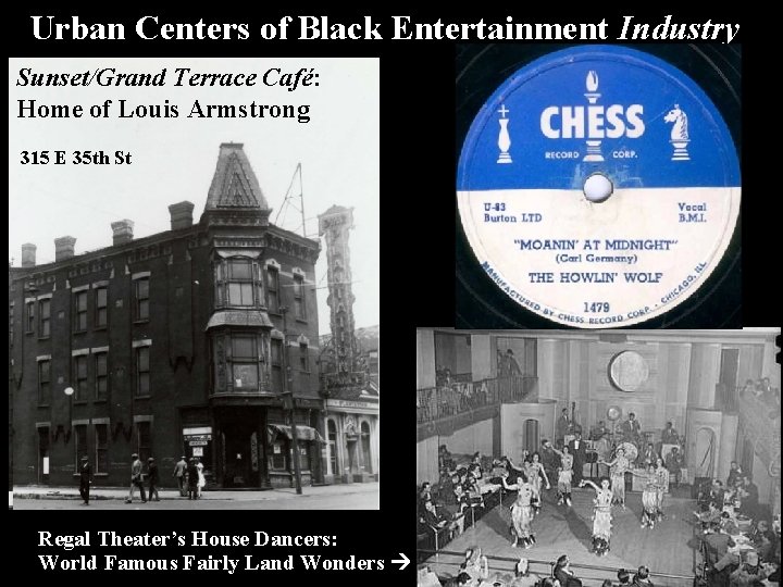 Urban Centers of Black Entertainment Industry Plantation Inn Terrace Sunset/Grand - Home of Sunset