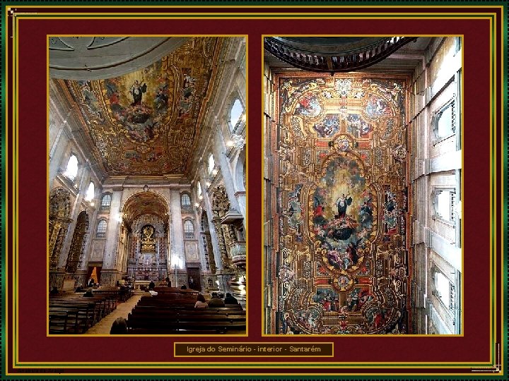 Igreja do Seminário - interior - Santarém Anabela de Araújo 