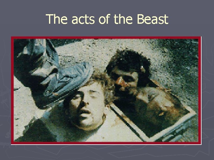 The acts of the Beast 
