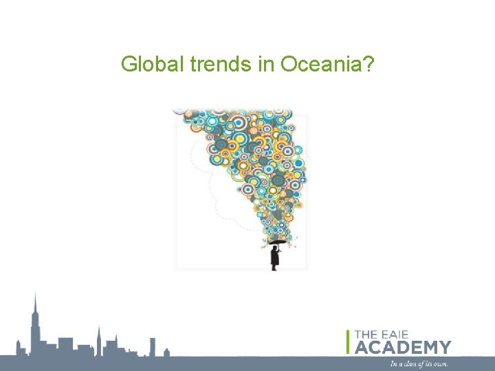 Global trends in Oceania? 