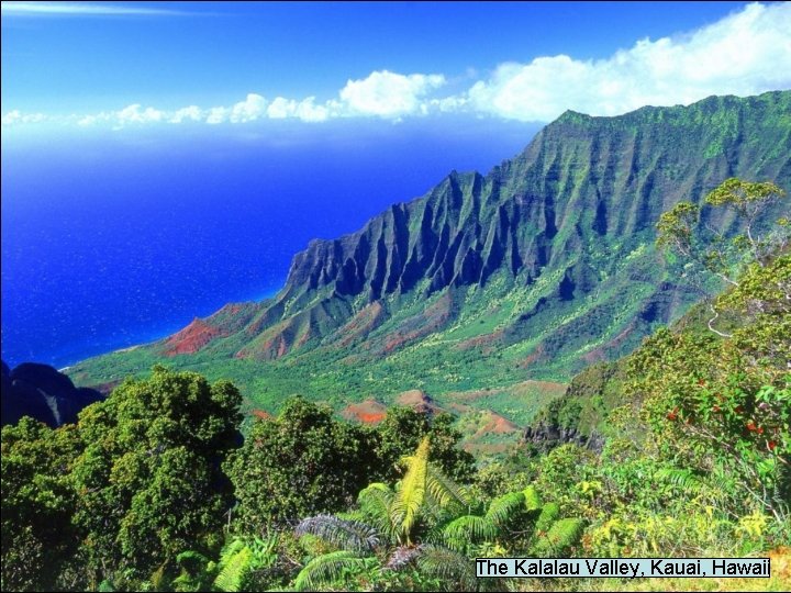 The Kalalau Valley, Kauai, Hawaii 