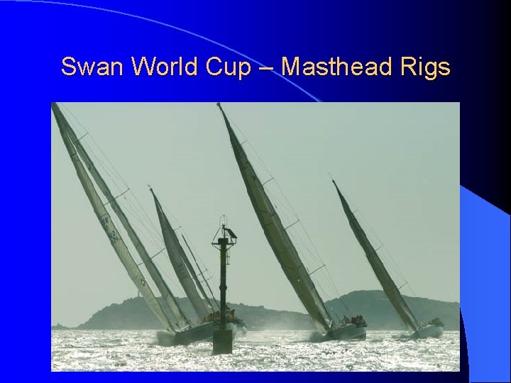 Swan World Cup – Masthead Rigs 