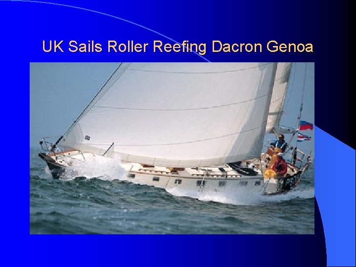 UK Sails Roller Reefing Dacron Genoa 