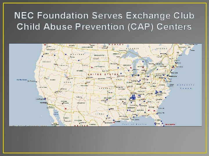 NEC Foundation Serves Exchange Club Child Abuse Prevention (CAP) Centers 