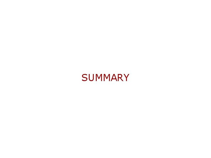 SUMMARY 