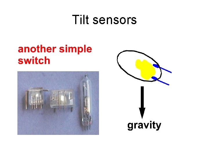 Tilt sensors 