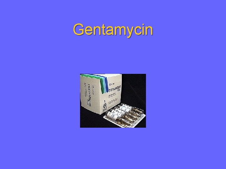 Gentamycin 