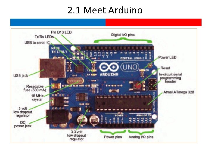2. 1 Meet Arduino 