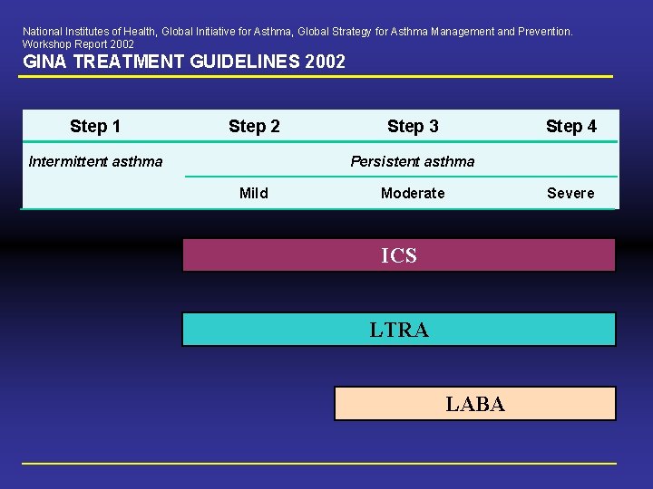 National Institutes of Health, Global Initiative for Asthma, Global Strategy for Asthma Management and