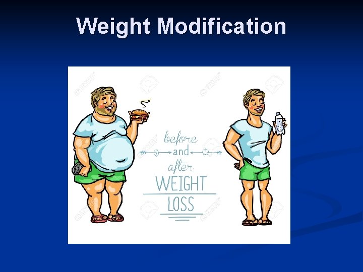 Weight Modification 
