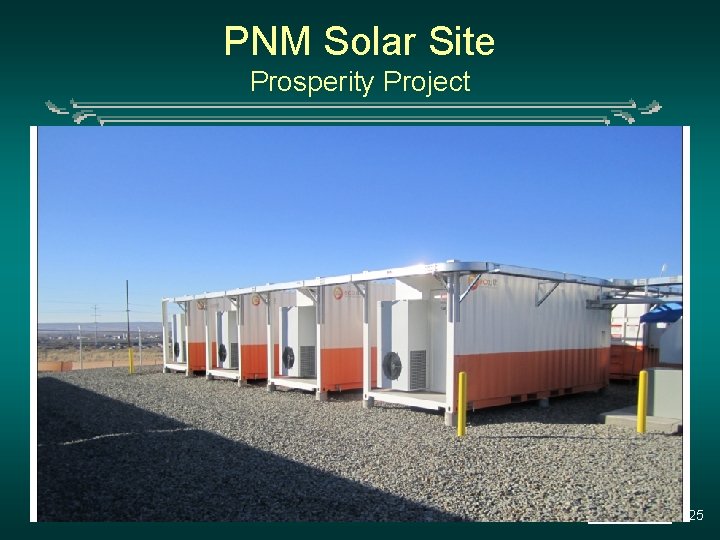 PNM Solar Site Prosperity Project 25 