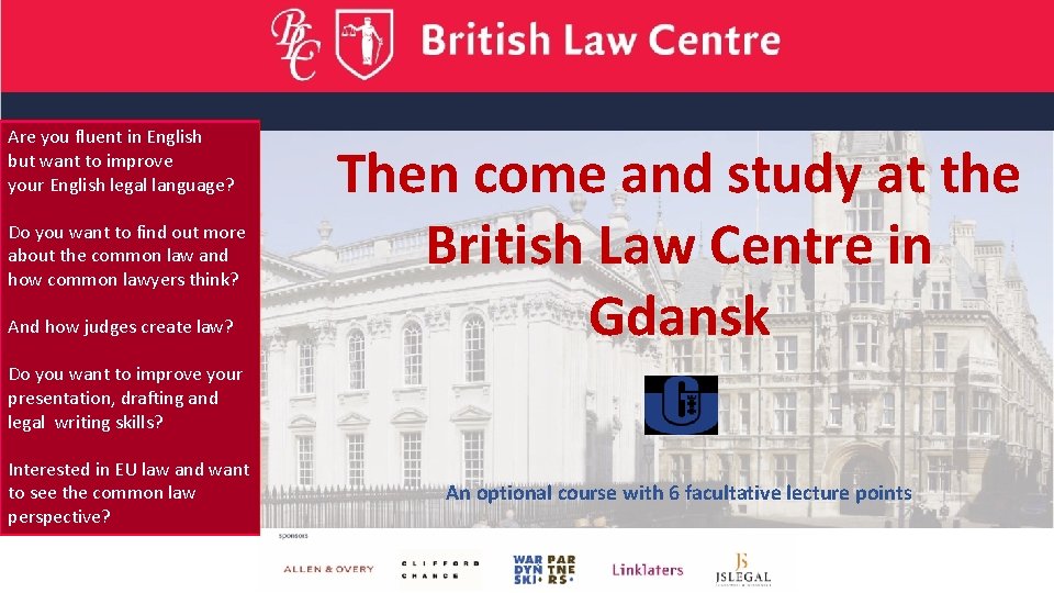 Are you fluent in English but want to improve your English legal language? Do